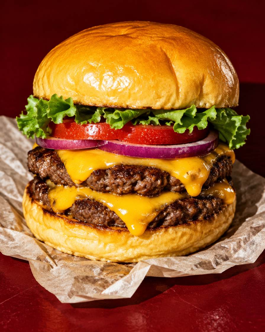 Smash Burger im Martin’s Potato Roll